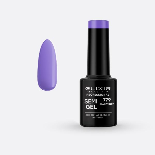 Ημιμόνιμο βερνίκι 5ml – #779 (Blue Violet)