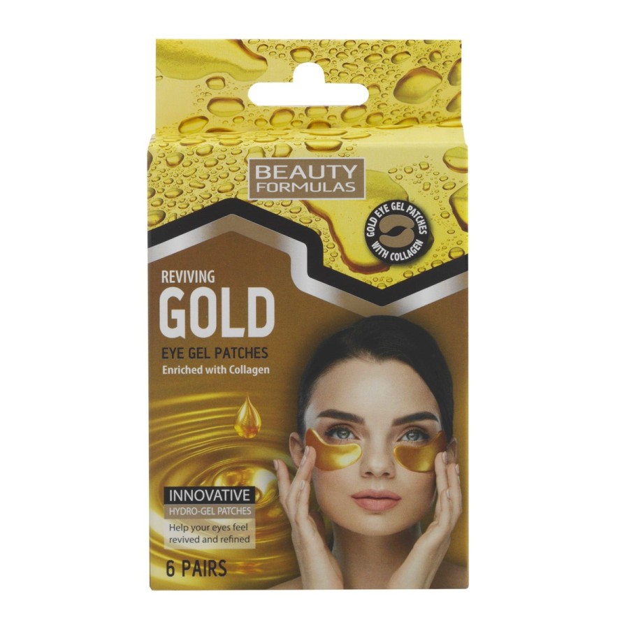 Τζελ Επιθέματα Ματιών Golden Collagen - 6 ζεύγη * 2τμχ