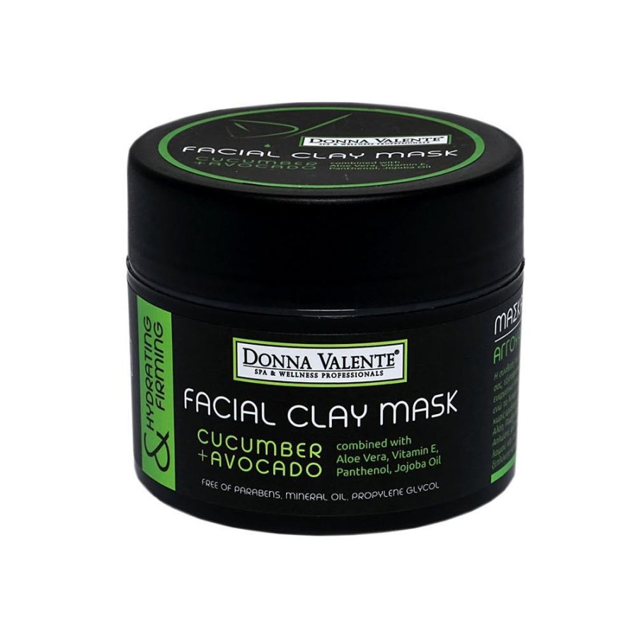 Facial Clay Mask Cucumber & Avocado - 210ml