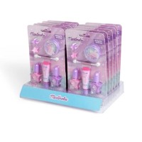 Little Unicorn Magic Style Set – 2 Χ Βερνίκια 3.5ml, Lip Gloss 9ml, Eye Shadow 1gr, 2 X Hair Clip & Applicator