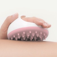 Anti Cellulite Massager Βούρτσα Μασάζ για την Κυτταρίτιδα Ροζ Λευκό