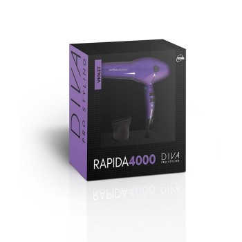 DIVA PRO: ΕΠΑΓΓΕΛΜΑΤΙΚΟ ΣΕΣΟΥΑΡ ΜΑΛΛΙΩΝ 2200W | DIVA PRO - MODEL:RAPIDA 4000 VIOLET (PRO113)